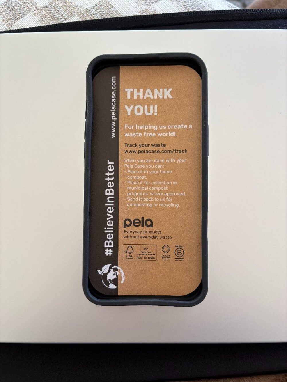 BRAND NEW Black iPhone 16 Pro Max Pela Case